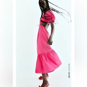 Zara dress cut out ( used once )